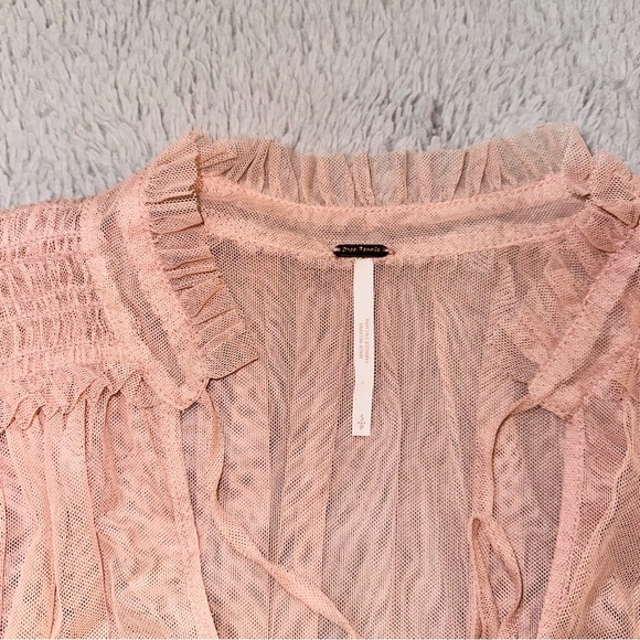 Free People Twyla sheer top - Picture 8 of 17